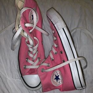 hot pink converse